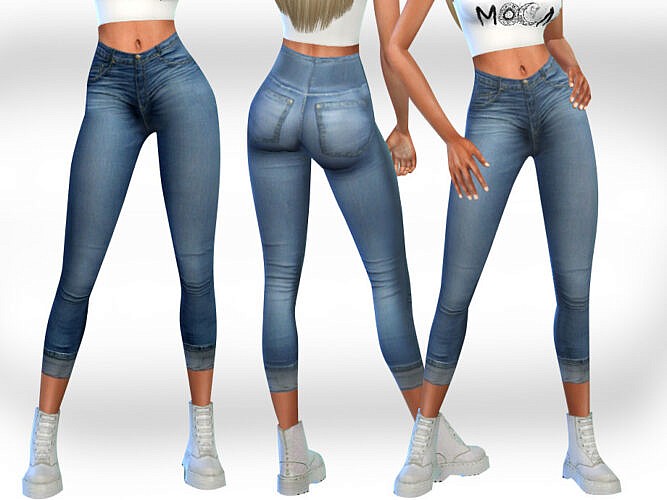 Casual Jeans F by Saliwa at TSR » Sims 4 Updates
