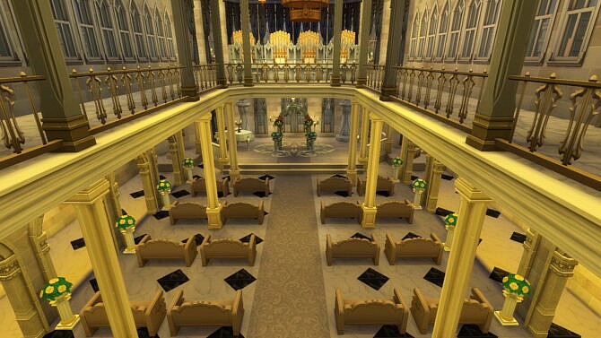 Sims 4 Cathedral da Se by plumbobkingdom at Mod The Sims 4