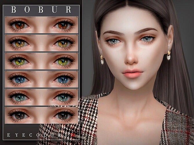 Sims 4 Eyecolors 50 by Bobur3 at TSR