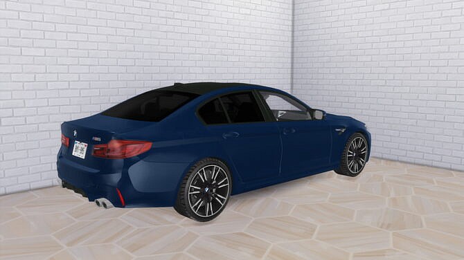 Sims 4 2019 BMW M5 at Modern Crafter CC