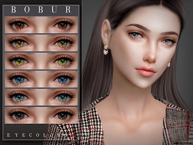 Sims 4 Eyecolors 50 by Bobur3 at TSR