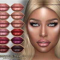 Frs Lipstick N246 By Fashionroyaltysims
