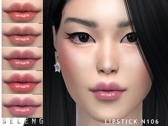 Sims 4 Lipstick N106 by Seleng at TSR