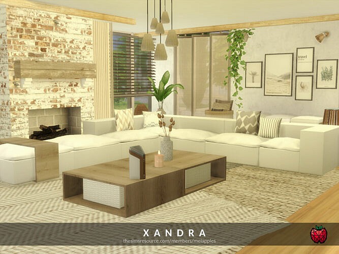 Xandra Living Room By Melapples