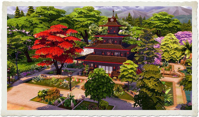 Sims 4 The Pagoda Restaurant at Caradriel