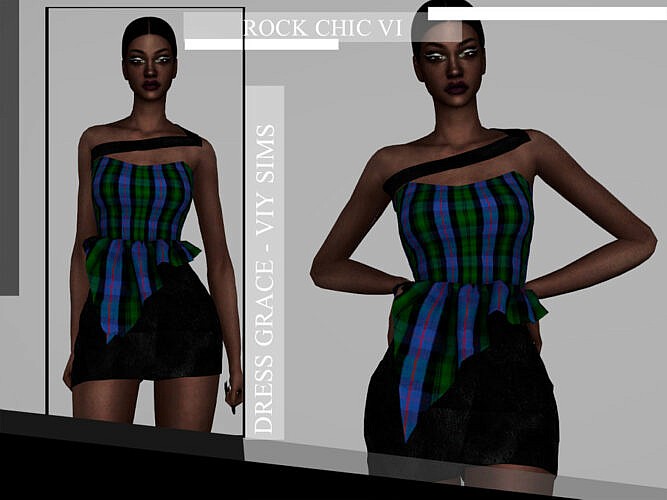 Rock Chic Vi Dress Grace By Viy Sims