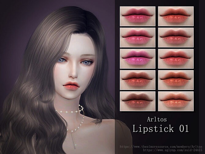 Sims 4 Lipstick 1 by Arltos at TSR