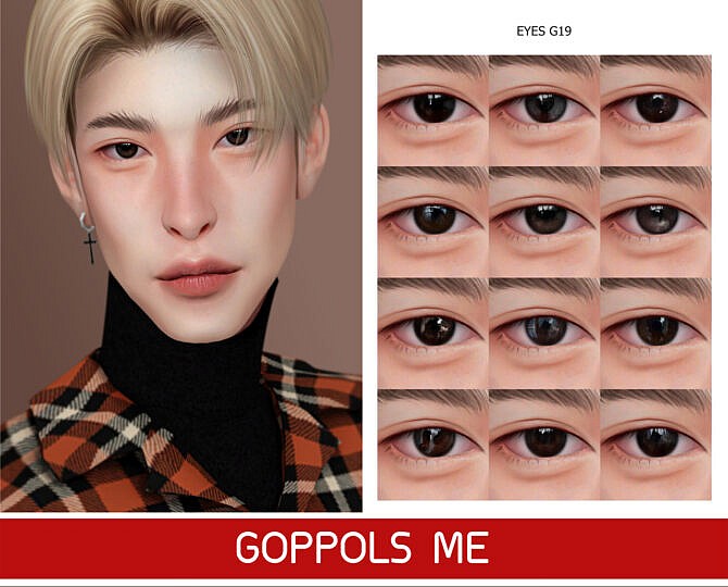 Sims 4 GPME GOLD Eyes G19 at GOPPOLS Me