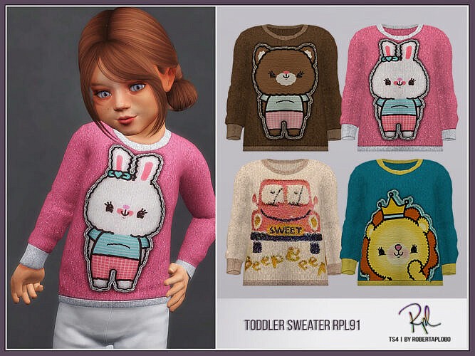 Toddler Sweater Rpl91 By Robertaplobo