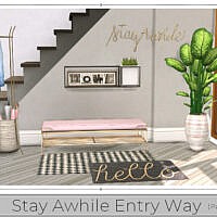 Stay Awhile Entry Way (part 2) By Chicklet