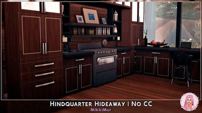 Sims 4 Hindquarter Hideaway Home at MikkiMur