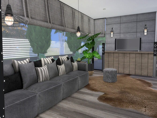 Sims 4 Modern Soria Home by Suzz86 at TSR