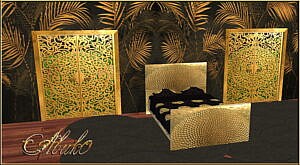 Daraja Gold And Silver Bedroom