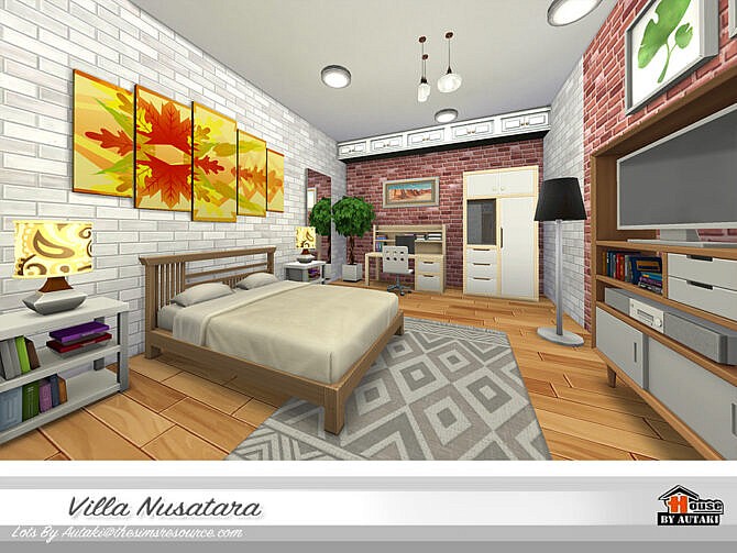 Sims 4 Villa Nusatara NoCC by autaki at TSR