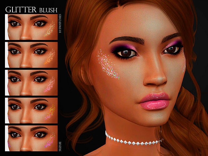 Glitter Blush N12 By Suzue