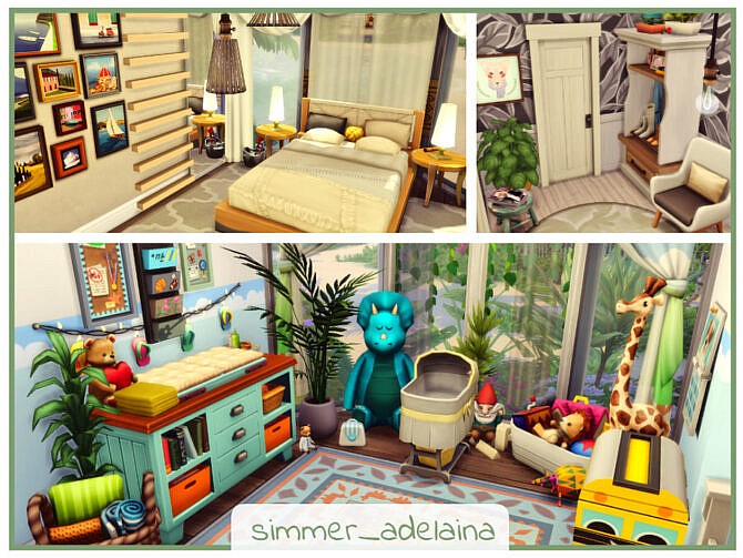 Sims 4 Small House On The Beach by simmer adelaina at TSR