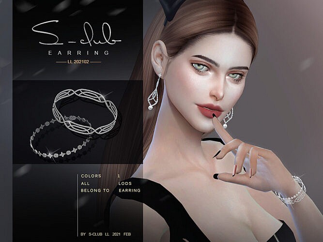 Diamond Bracelet 2021012 By S-club Ll