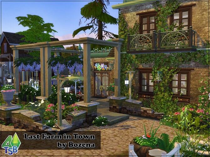 Sims 4 Last Farm in Town by bozena at TSR