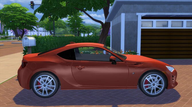 Sims 4 2017 Toyota 86 at Modern Crafter CC