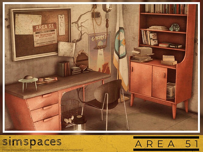 Area 51 Office Set By Simspaces