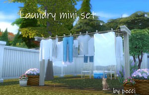 Laundry Mini Set By Pocci