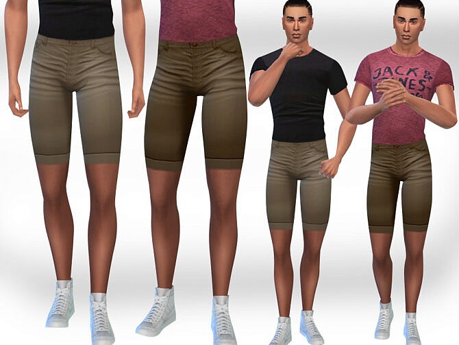 Sims 4 Capri Pants by Saliwa at TSR