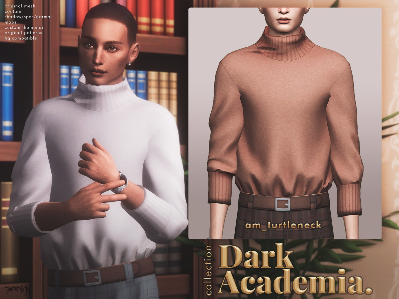 Dark Academia Collection At Serenity Sims 4 Updates
