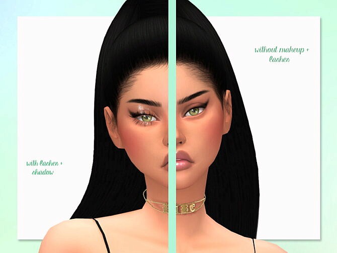 Sims 4 Lady Luck Smoked Liner by LadySimmer94 at TSR