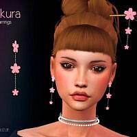 Sakura Earrings By Suzue