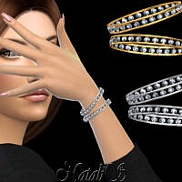 Eternity Pair Of Bracelets By Natalis