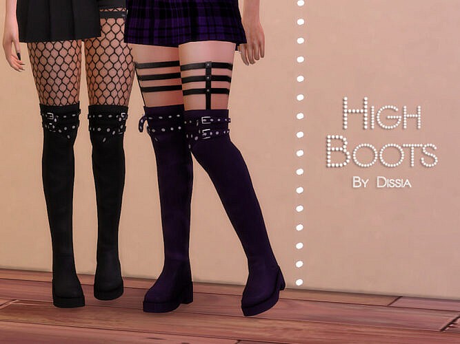 High Boots By Dissia
