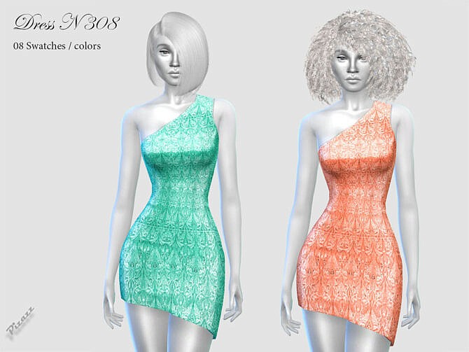 Sims 4 DRESS N 308 by pizazz at TSR