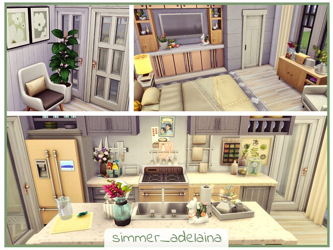 Sims 4 Gone Eco house by simmer adelaina at TSR