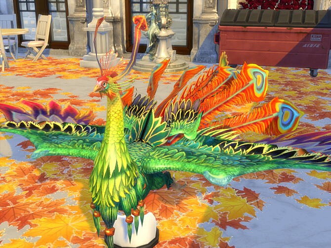 Sims 4 Fantastic Peacock at Anna Quinn Stories