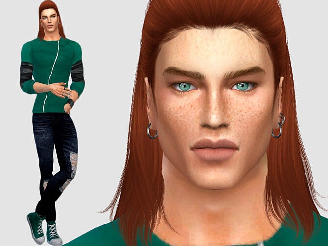 Sims 4 Aaron Lynch by DarkWave14 at TSR