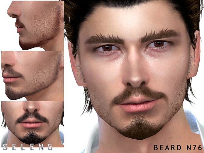 Sims 4 Beard N76 by Seleng at TSR
