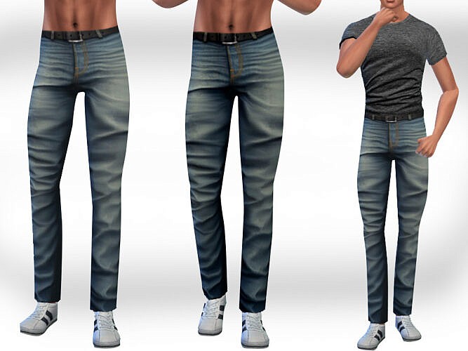 Straight Men Jeans By Saliwa