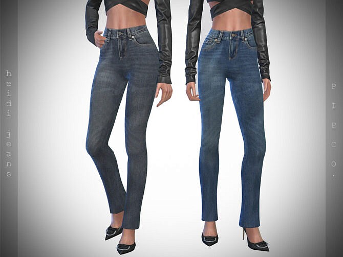 Sims 4 Heidi Jeans by Pipco at TSR