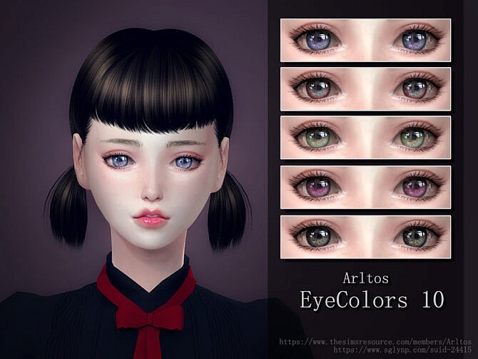 Sims 4 Eyes Colors 10 by Arltos at TSR