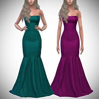 Lust Gown (strapless) By Pipco