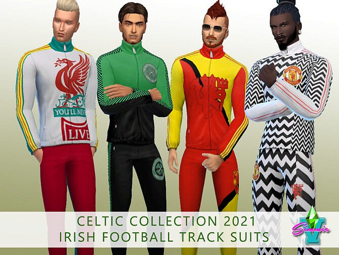 Sims 4 Celtic Track Suit by SimmieV at TSR
