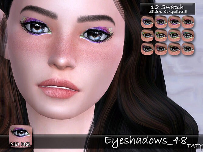 Eyeshadows 48 By Tatygagg