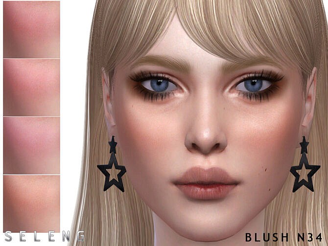Sims 4 Blush N34 by Seleng at TSR