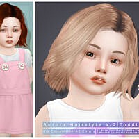 Aurora Hairstyle V.2 [toddler] By Darknightt