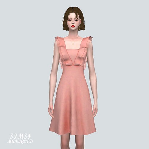 Flare Midi Dress Sl 5