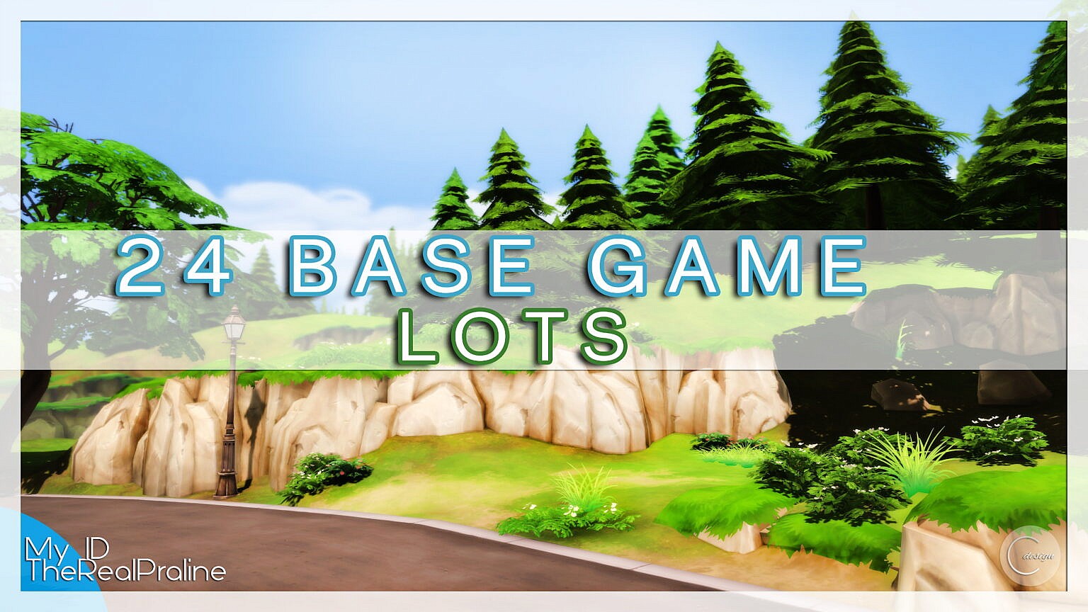 24 Base Game Lots at Cross Design » Sims 4 Updates