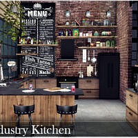 Industrial Kitchen By Nobody1392
