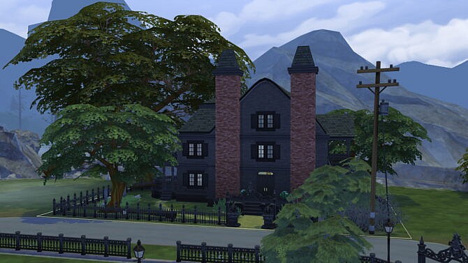 Sims 4 Half haunted Home by iSandor at Mod The Sims 4