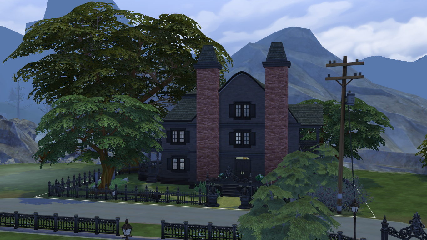 Half haunted Home by iSandor at Mod The Sims 4 » Sims 4 Updates