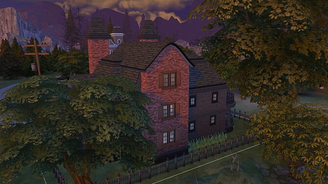 Sims 4 Half haunted Home by iSandor at Mod The Sims 4